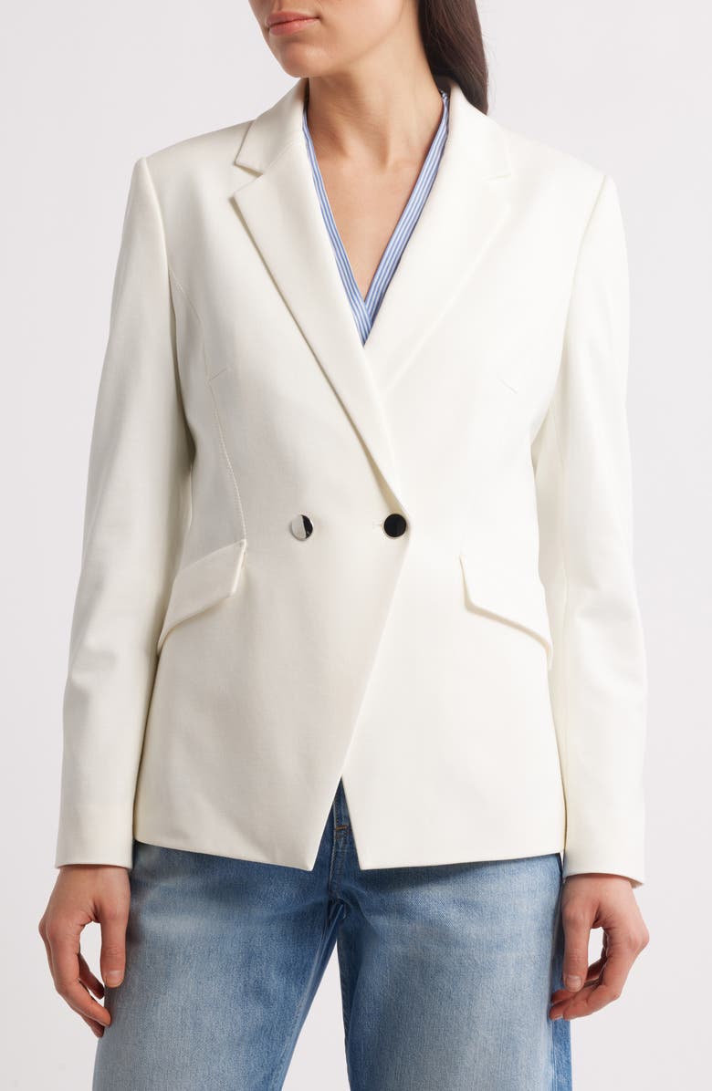 BOSS Jatawa3 Double Breasted Ponte Blazer, Alternate, color, 