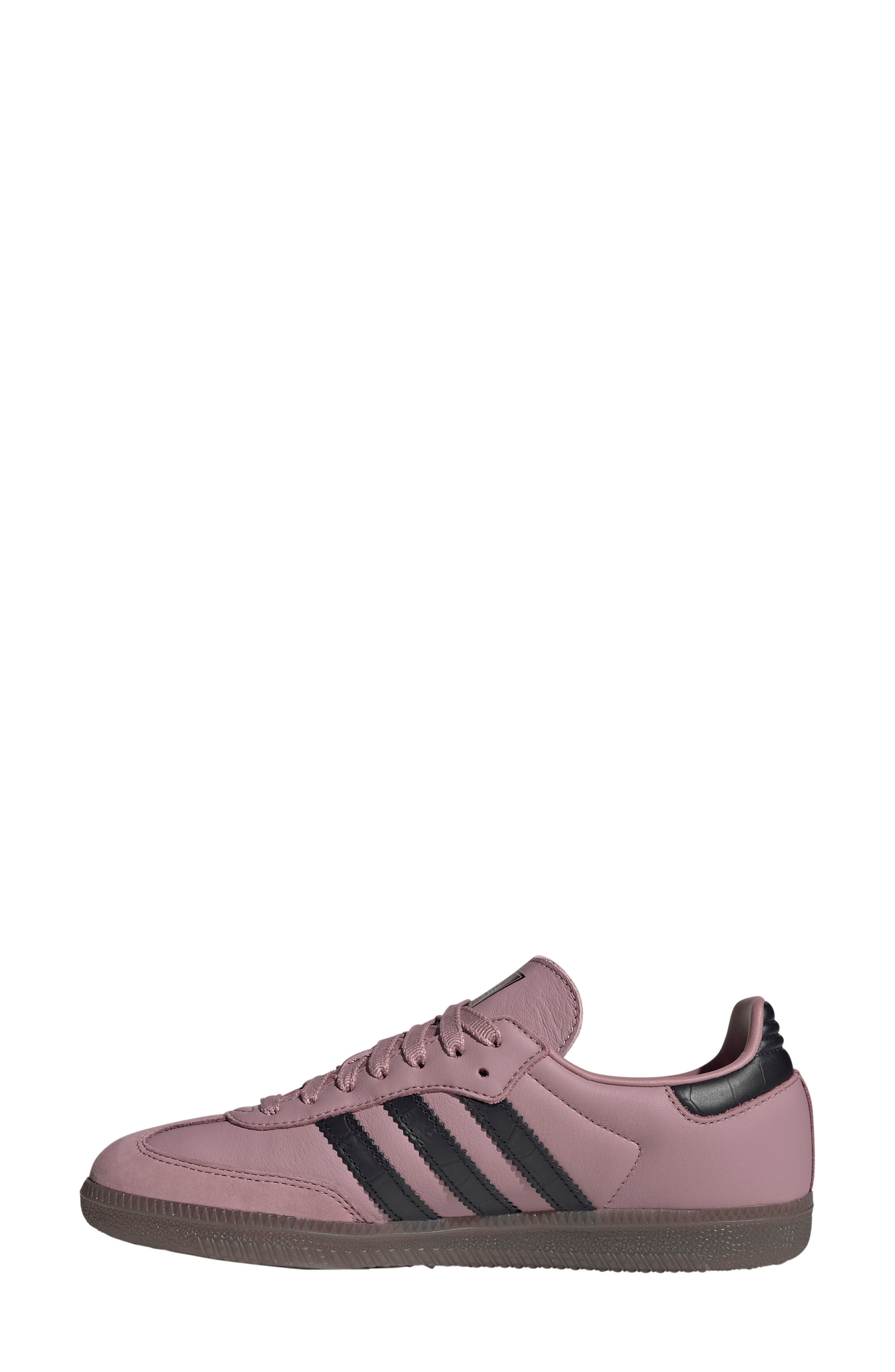 adidas Samba OG Sneaker, Alternate, color, Magic Mauve/ Core Black/ Gum5