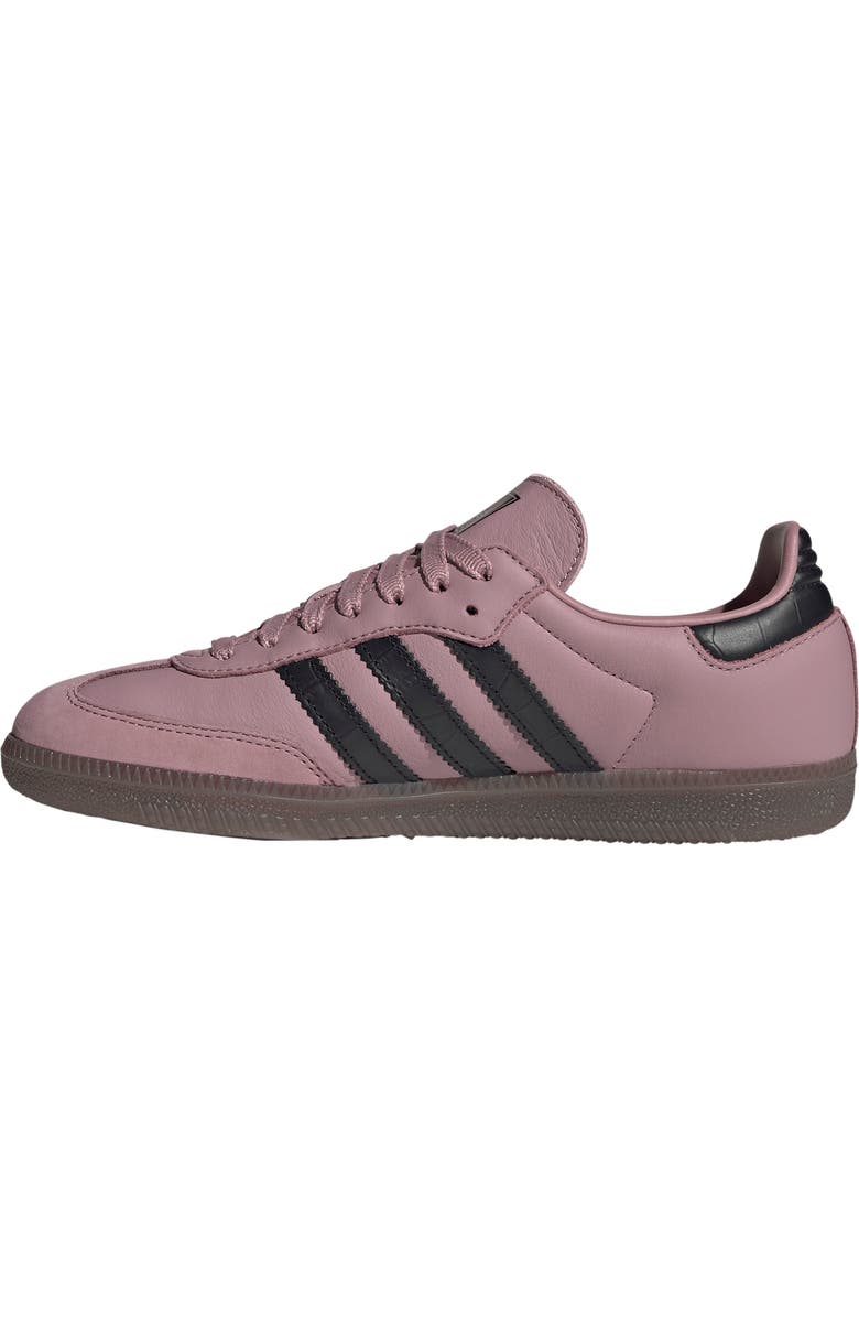 adidas Samba OG Sneaker, Alternate, color, Magic Mauve/ Core Black/ Gum5