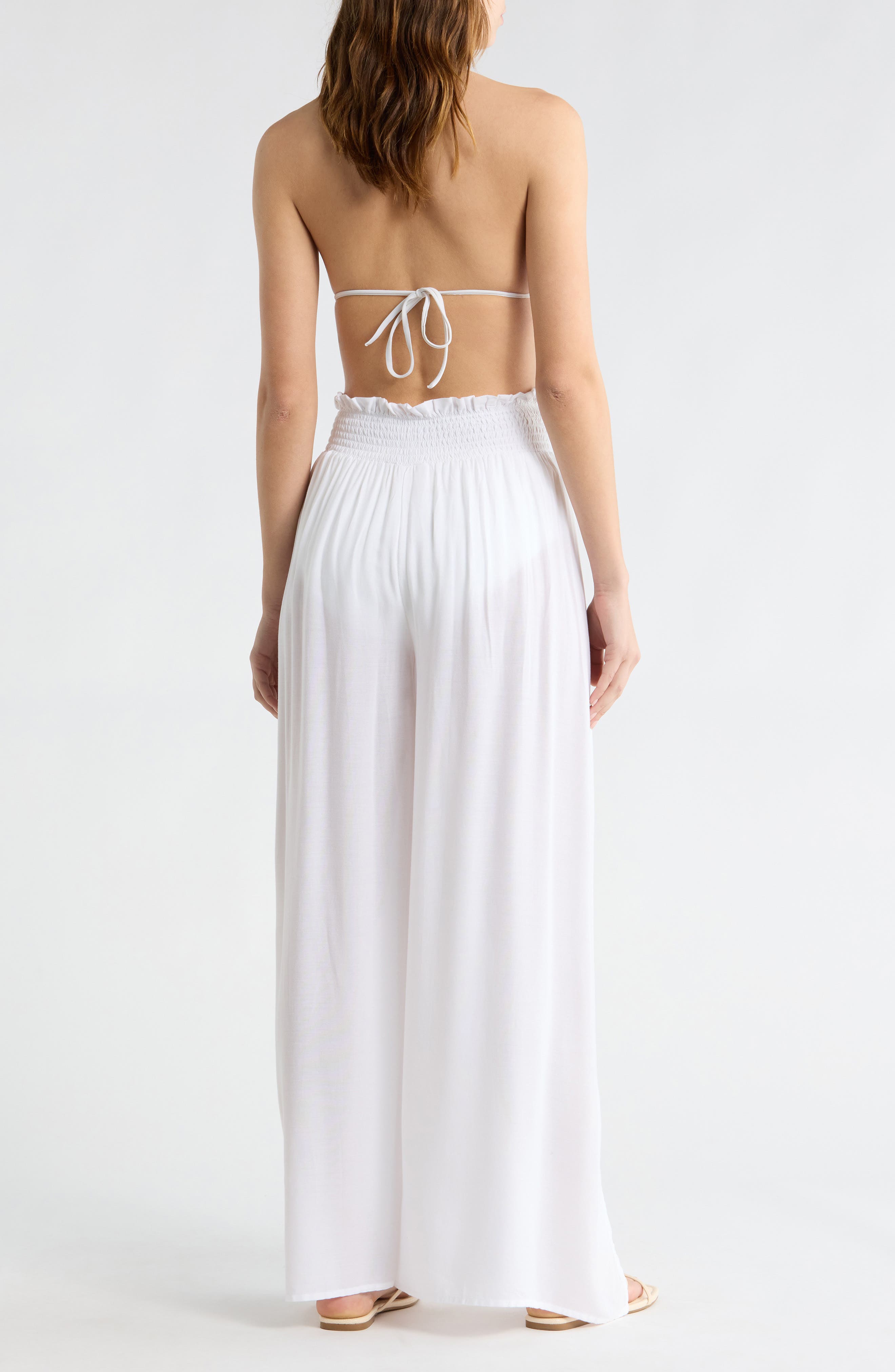 Popover Knit Cover-Up Pants - image 4