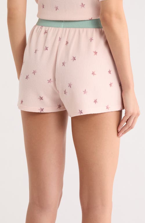 Honeydew Road Trip Pajama Shorts In Pink