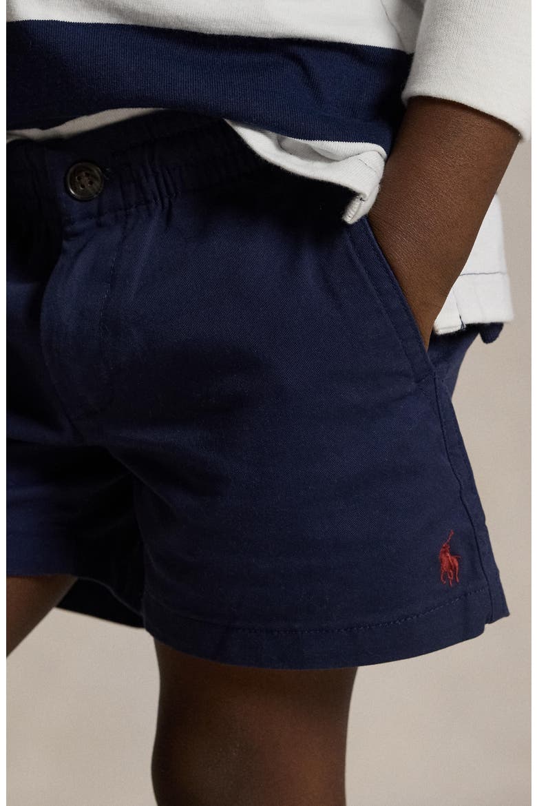 Kids' Prepster Stretch Cotton Twill Shorts, Alternate, color, NEWPORT NAVY