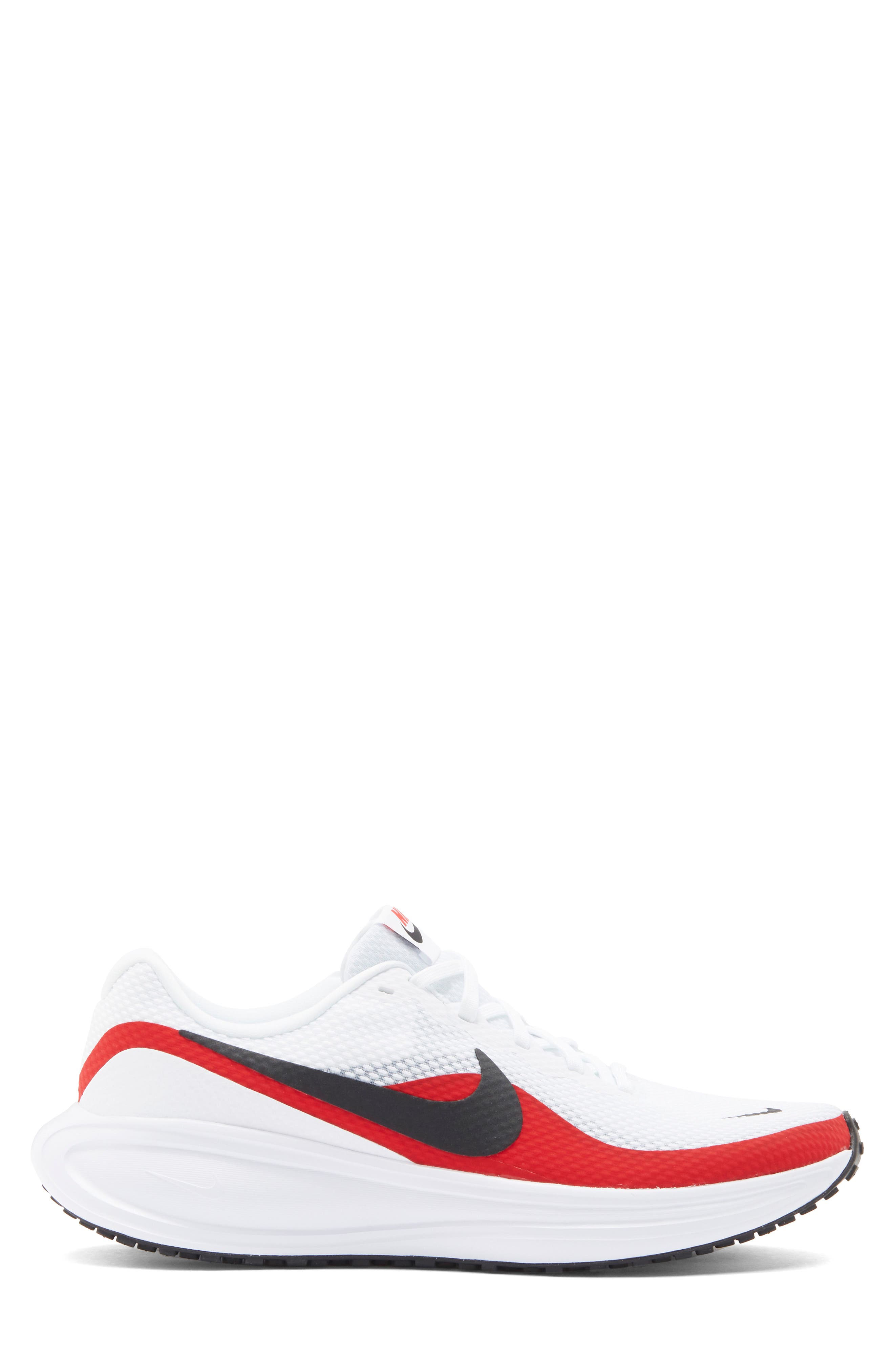 Revolution 8 Running Shoe, Alternate, color, WHITE/ BLACK/ UNIVERSITY RED