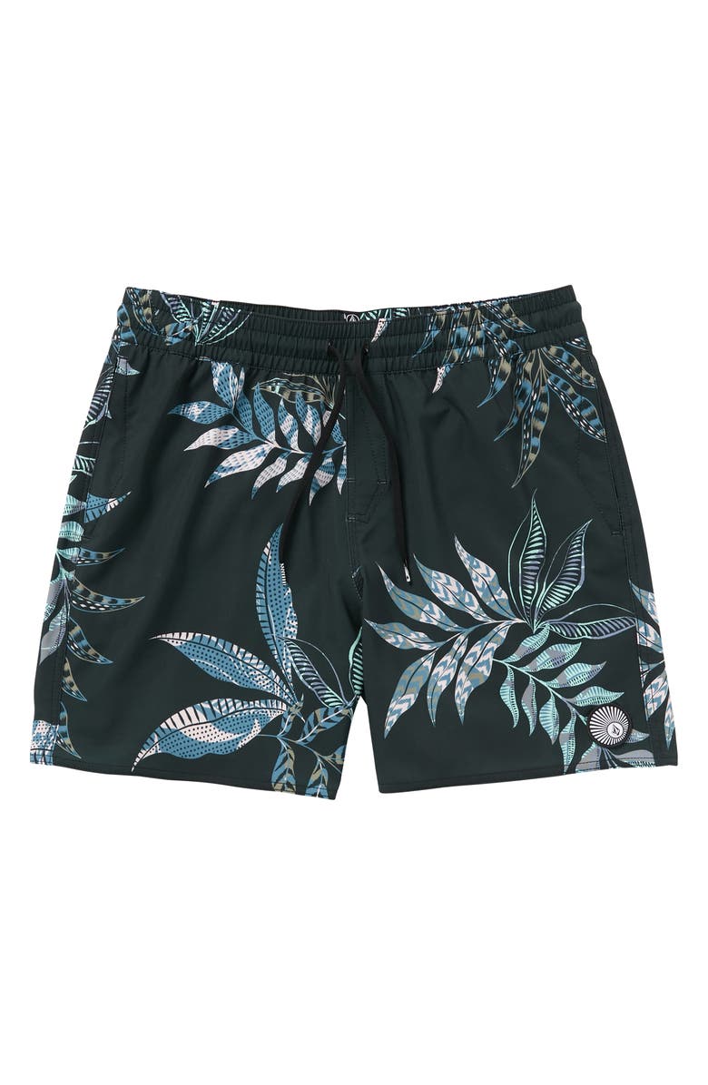 Volcom Baffle Swim Trunks, Main, color, 
