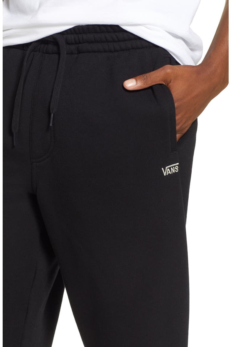 Men's Cotton Blend Fleece Joggers, Alternate, color, BLACK
