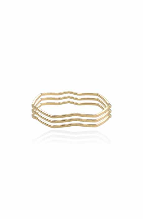 Wavy Days Set of 3 Bangles