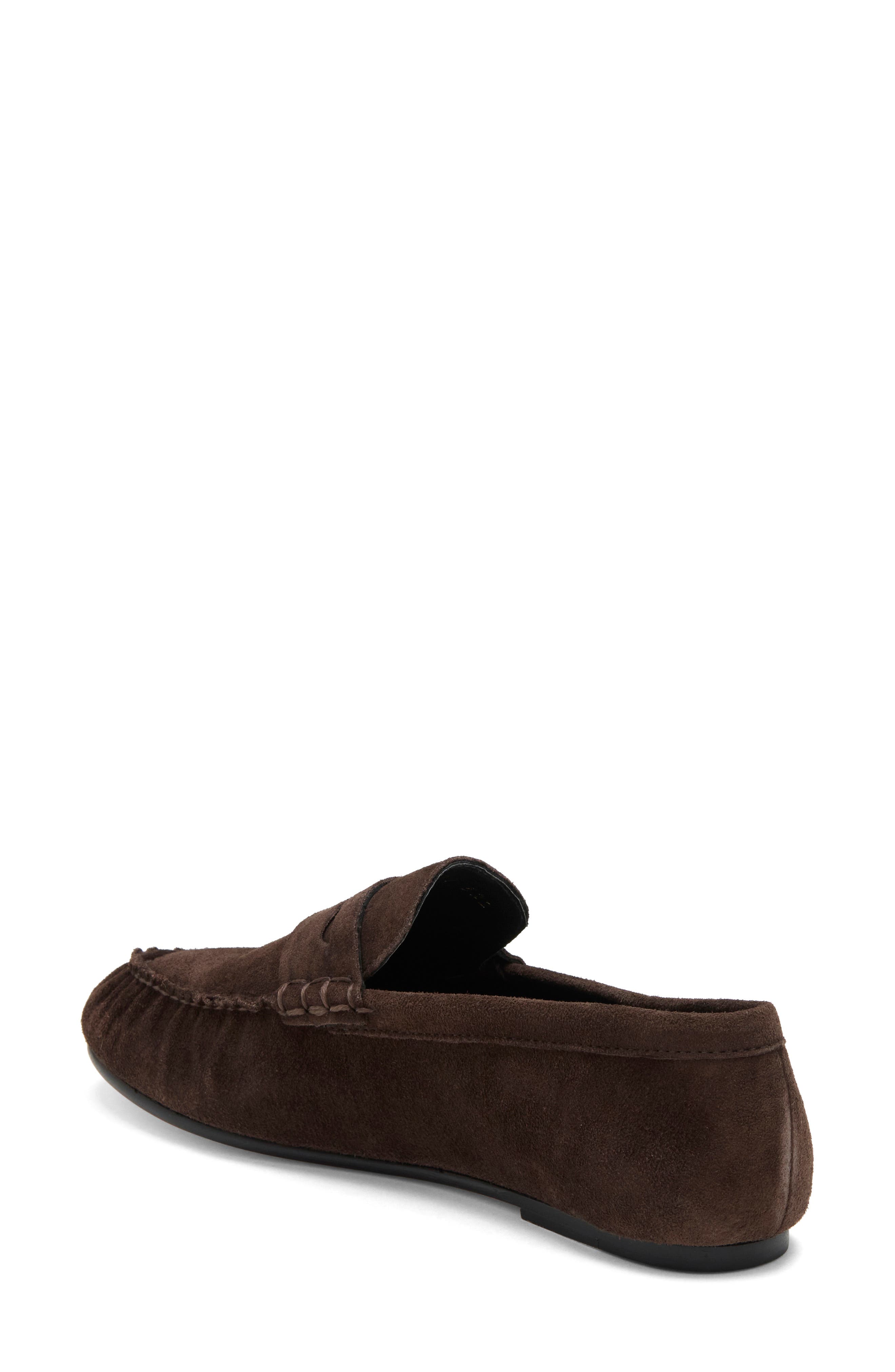 Sydney Leather Loafer, Alternate, color, ESPRESSO SUEDE