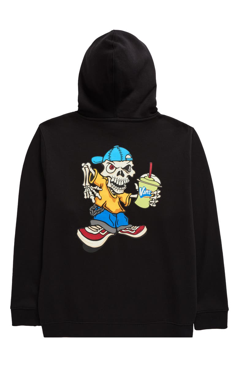 Vans Kids' Reggie Loose Pullover Hoodie, Alternate, color, 