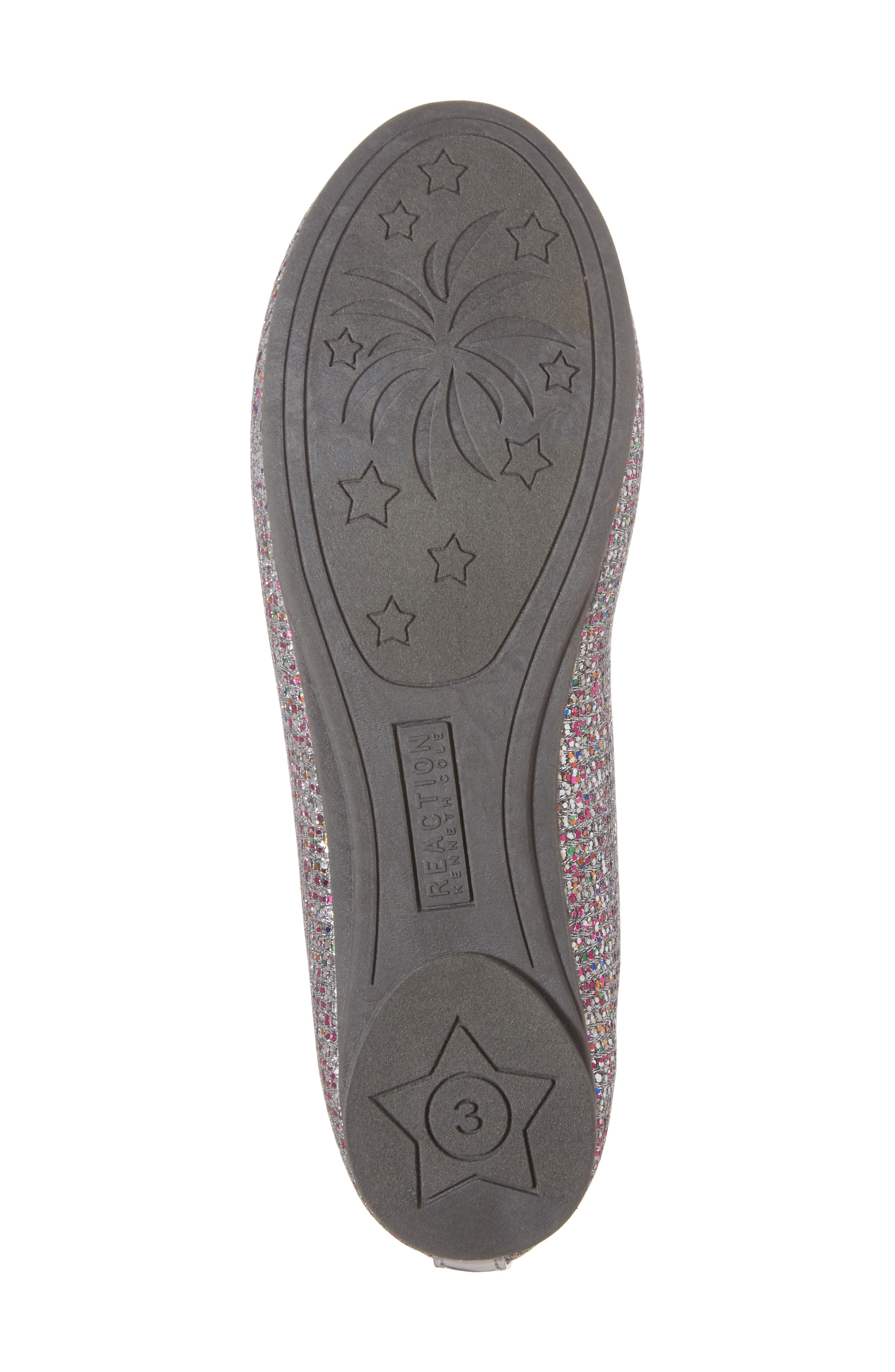 Copy Tap Ballet Flat, Alternate, color, SILVER MULTI