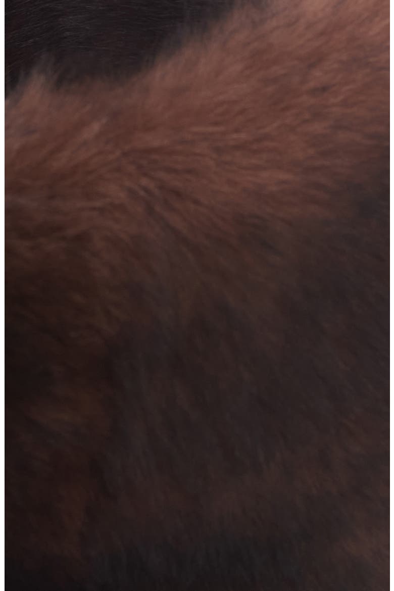 Signature Faux Fur Headband, Alternate, color, BROWN