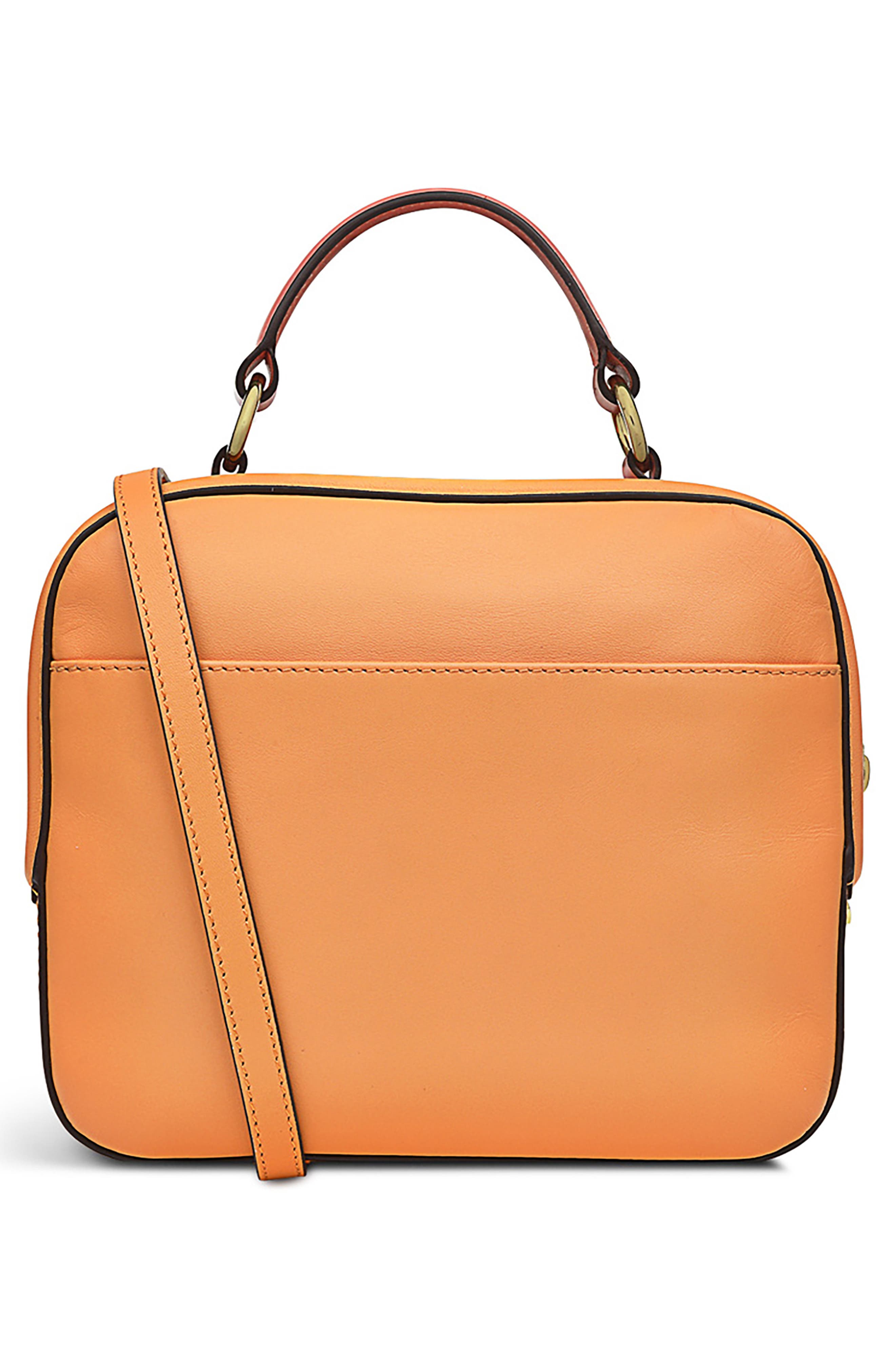 Radley Spring Street Leather Top Handle Crossbody Bag, Alternate, color, 