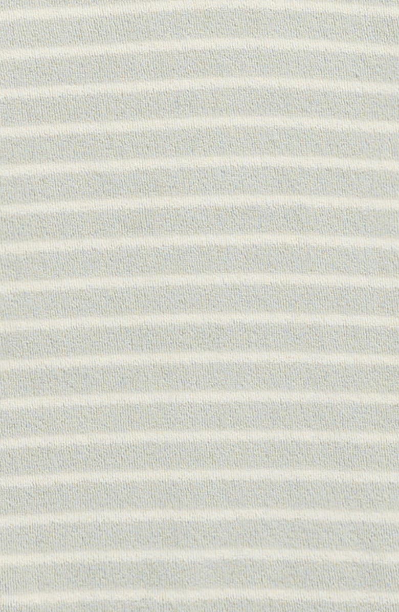 Rylee + Cru Seafoam Stripe Cotton Blend Terry T-Shirt, Alternate, color, Seafoam