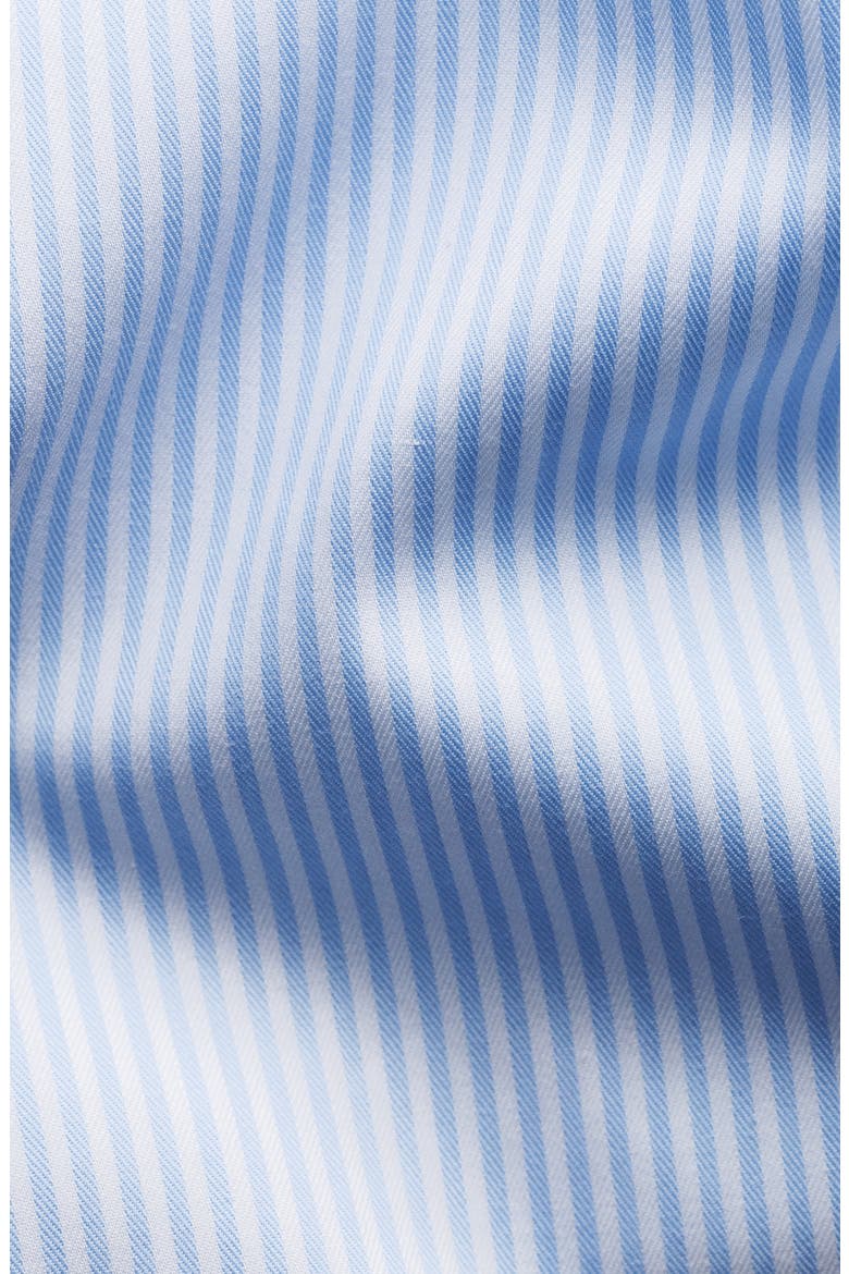 Contemporary Fit Stripe Dress Shirt, Alternate, color, BLUE