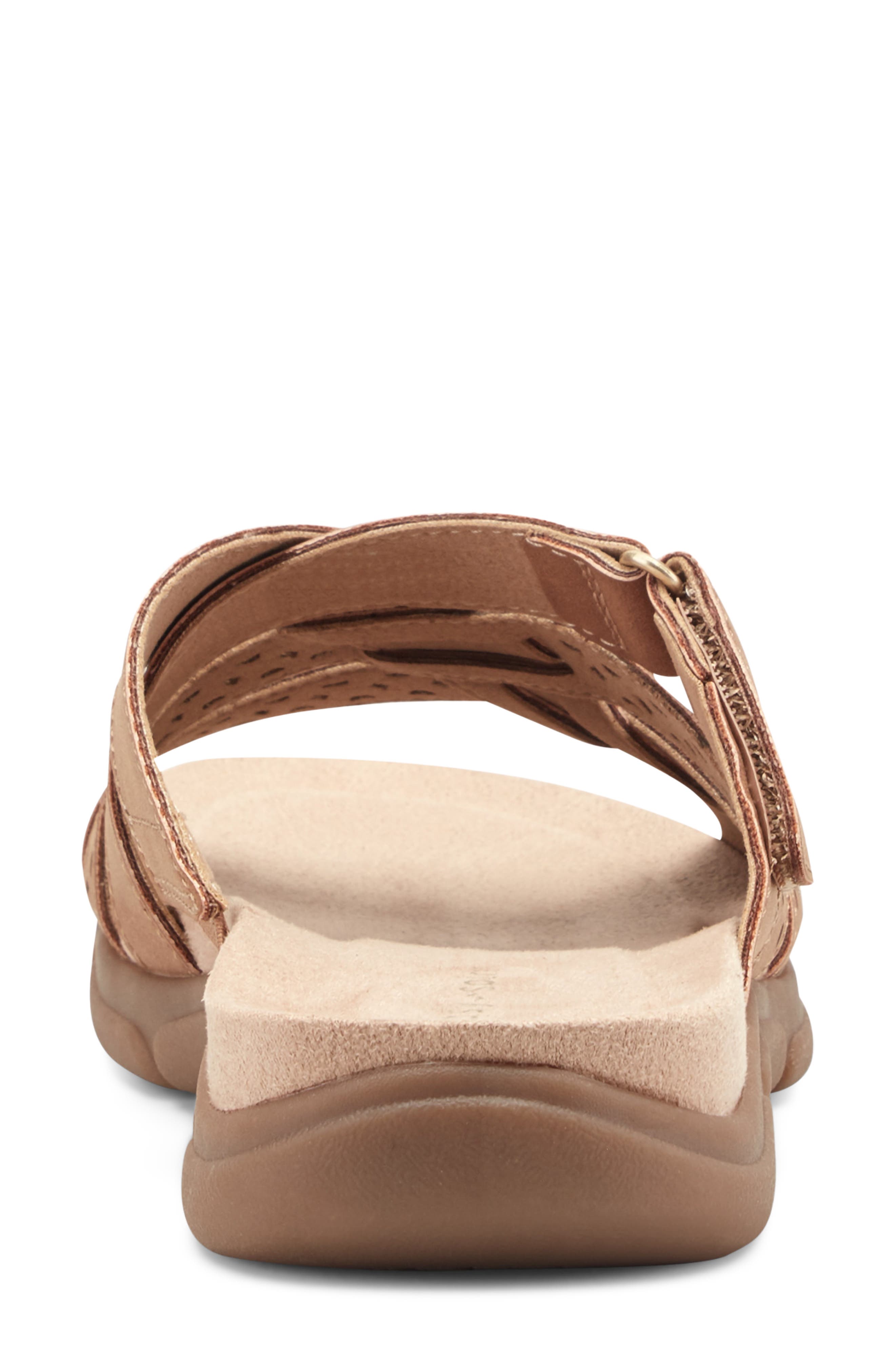 Melinna Slide Sandal, Alternate, color, MEDIUM BROWN