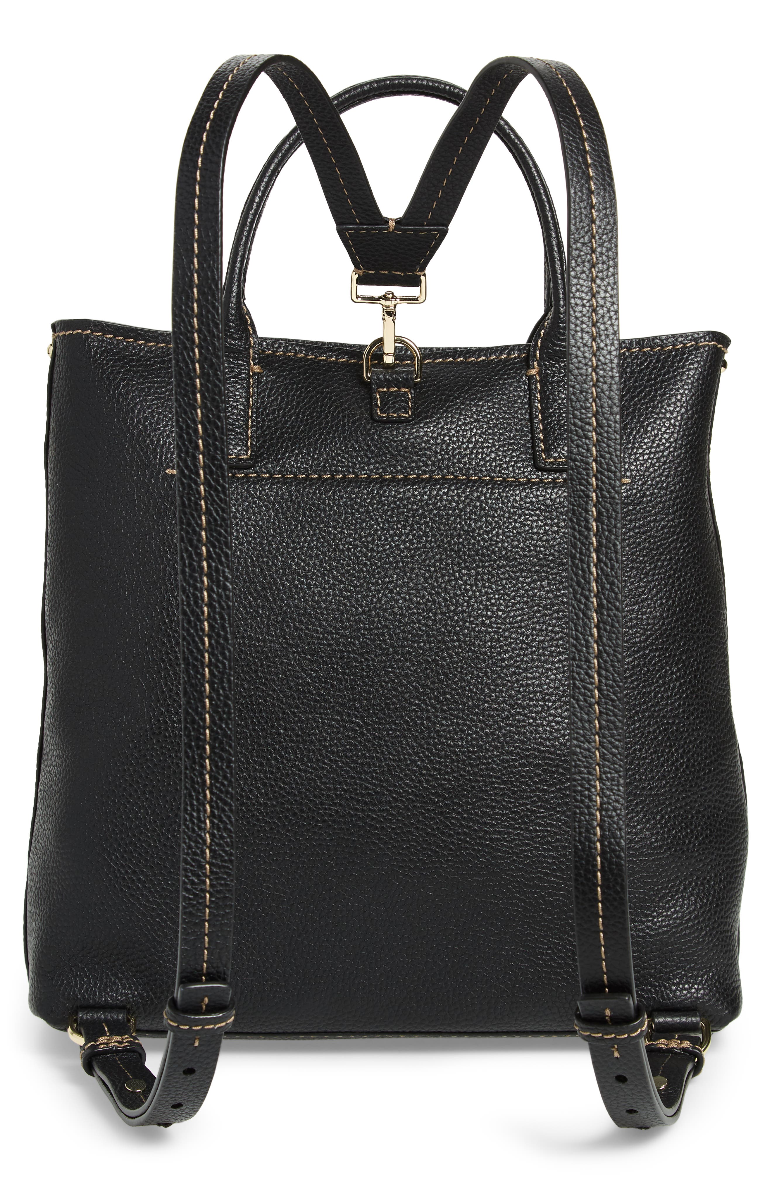 Kate Spade New York maple street - kenzie leather convertible backpack, Alternate, color, 