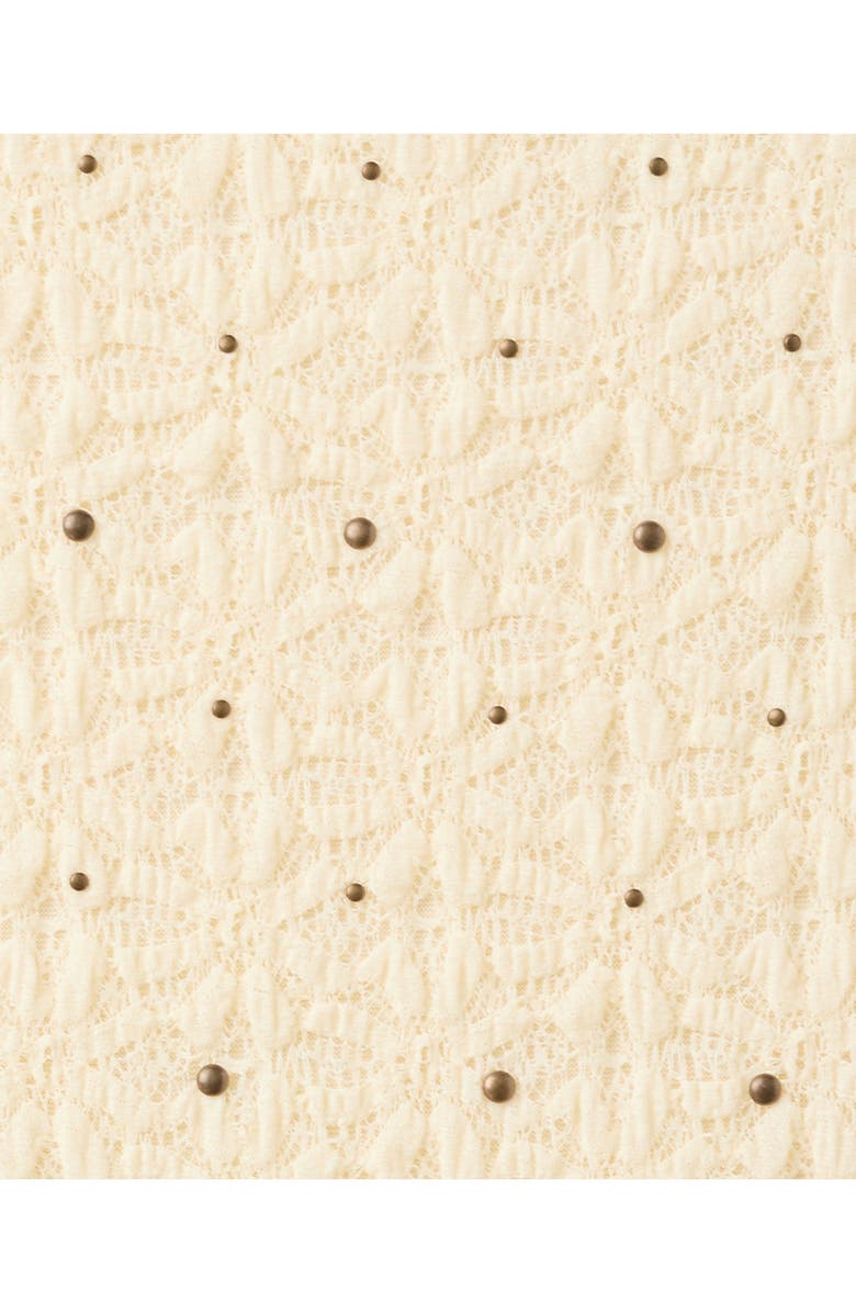MANGO Studded Midi Skirt, Alternate, color, 