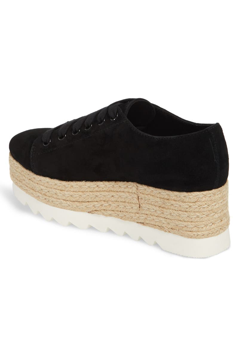 Steve Madden Karma Espadrille Platform Sneaker, Alternate, color,