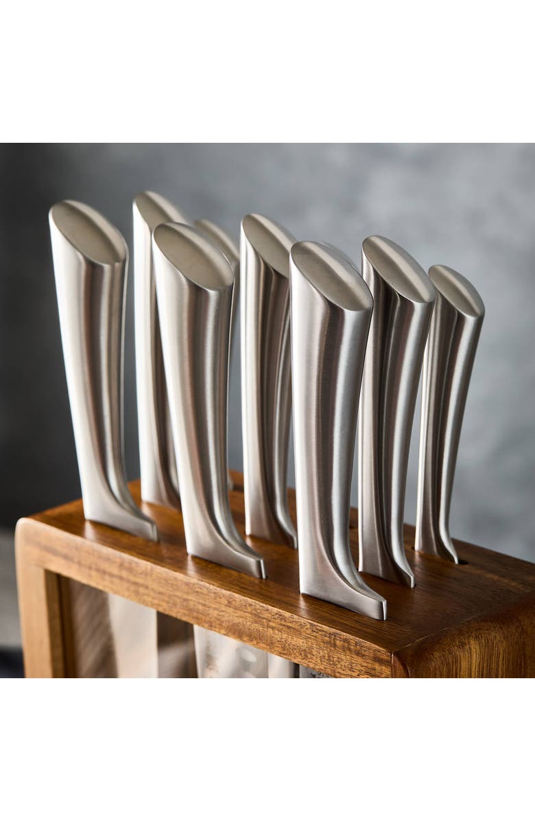 Cuisine::pro<sup>®</sup> Damashiro<sup>®</sup> 10-Piece Hiryu Knife Block, Alternate, color, Silver