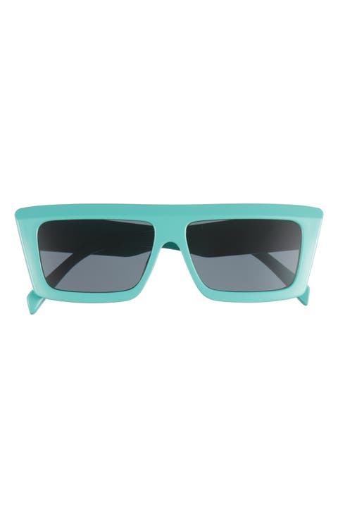 Flat Top Square Sunglasses