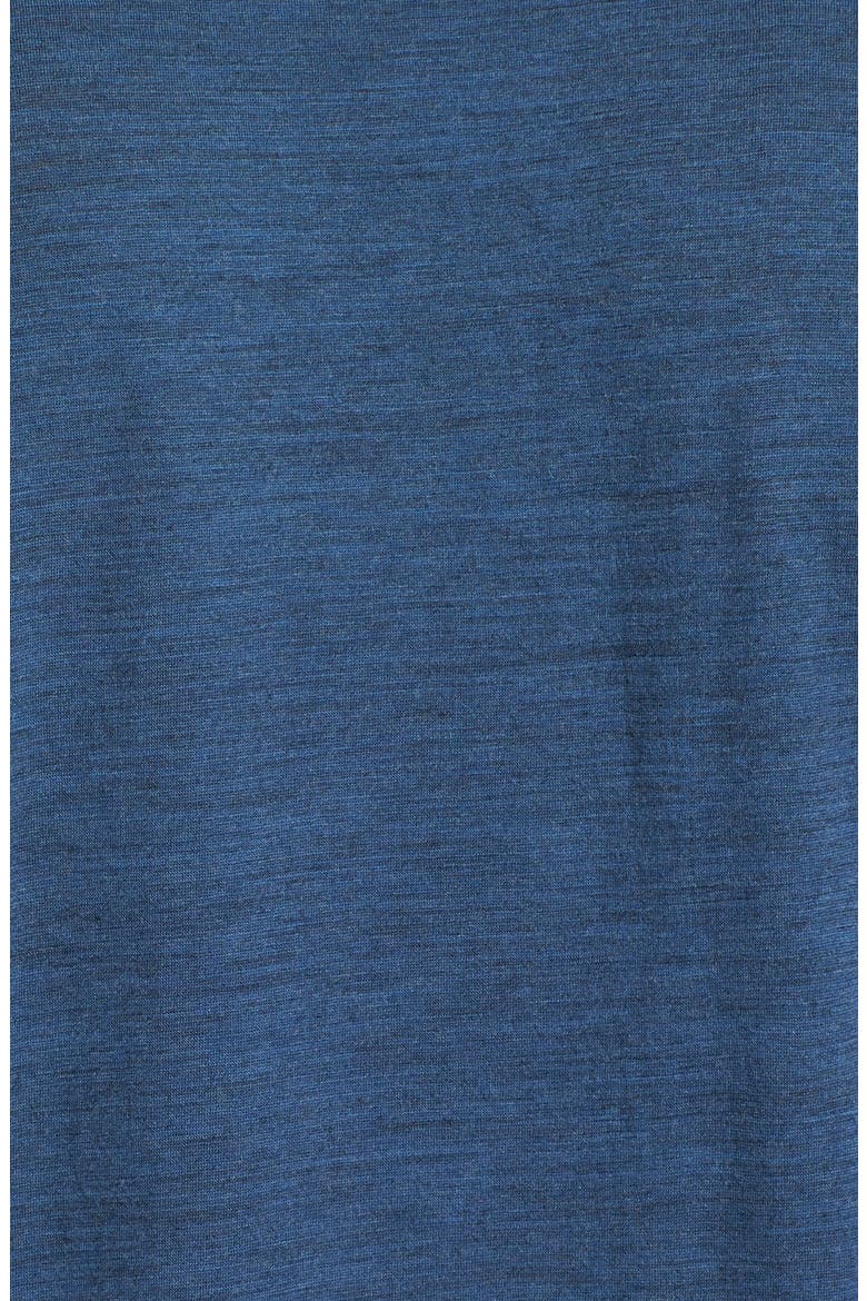 'OD' Merino Wool Long Sleeve Crewneck T-Shirt, Alternate, color, BALTIC HEATHER