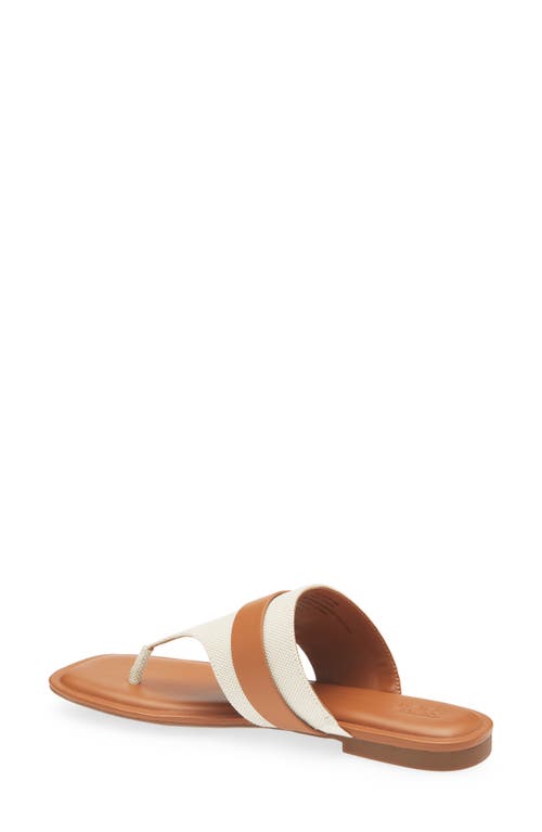 Nordstrom Rack Casen T-strap Sandal In Ivory Multi