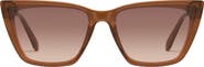 QUAY Call The Shots 59mm Cat Eye Sunglasses