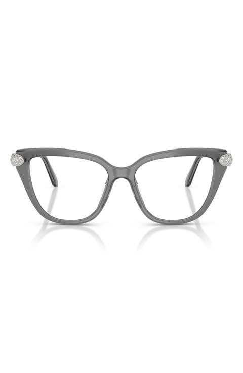 52mm Cat Eye Optical Glasses