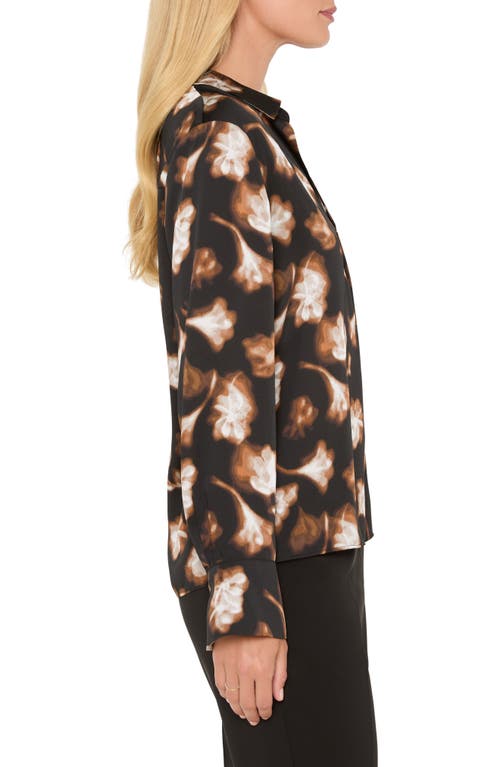 Nic + Zoe Nic+zoe Golden Ginko Top In Multi