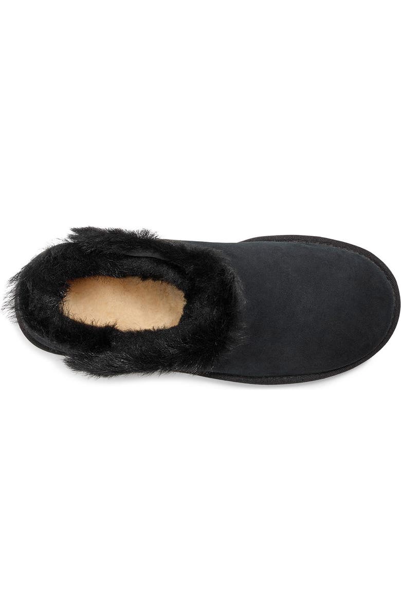 UGG<sup>®</sup> Classic Mini Fluff Genuine Shearling Bootie, Alternate, color,