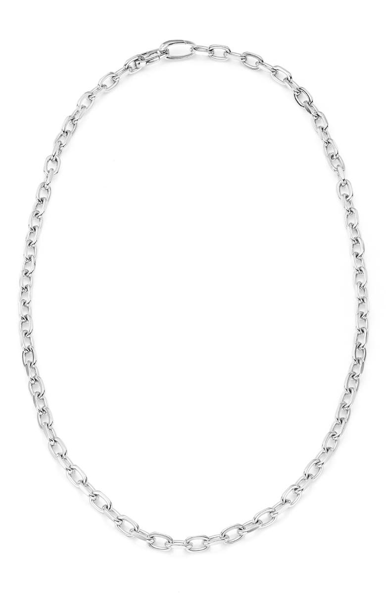 Monica Vinader Alta Capture Mini Link Necklace, Main, color, 