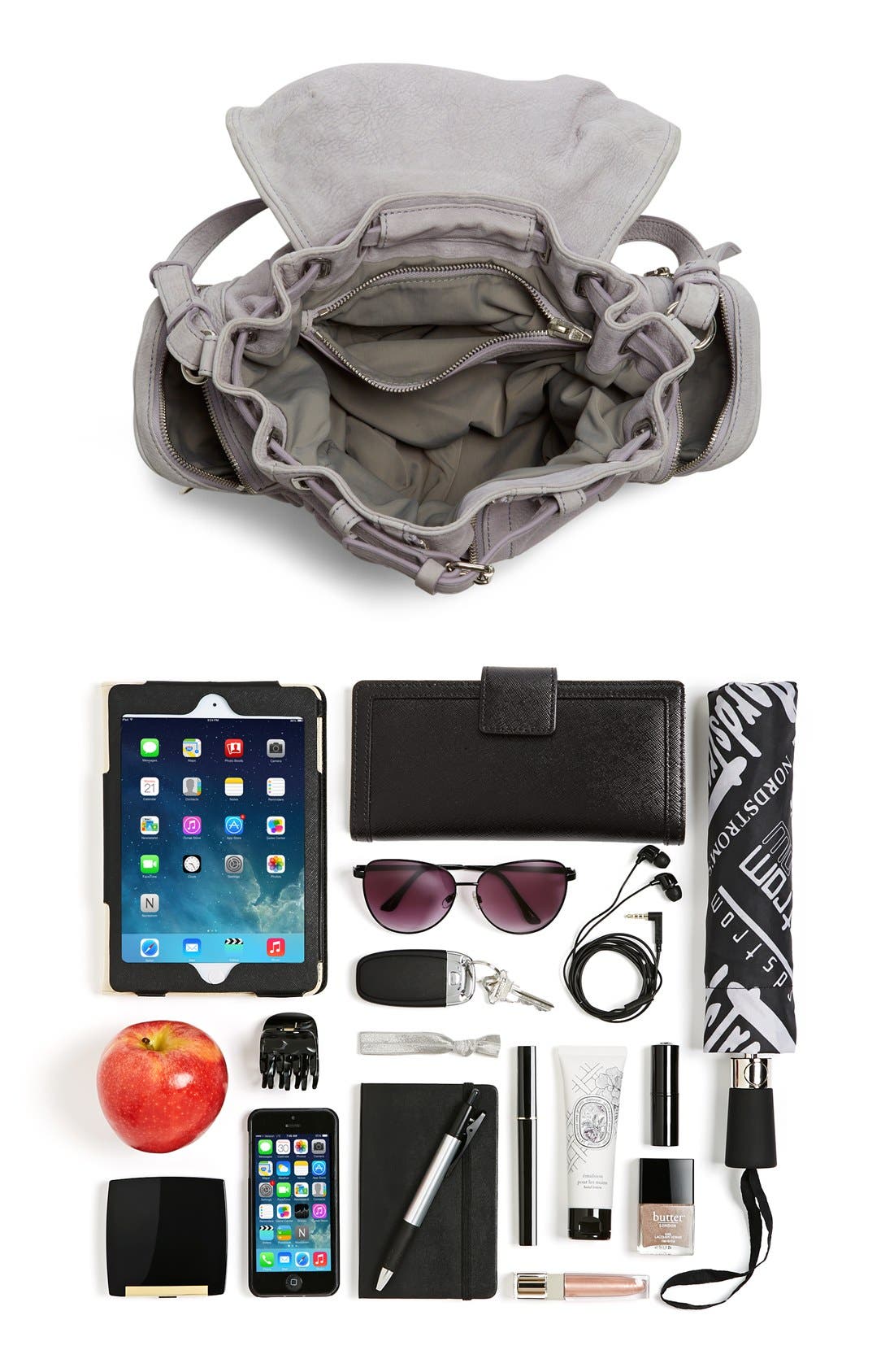 Alexander Wang 'Mini Marti' Leather Backpack, Alternate, color, 