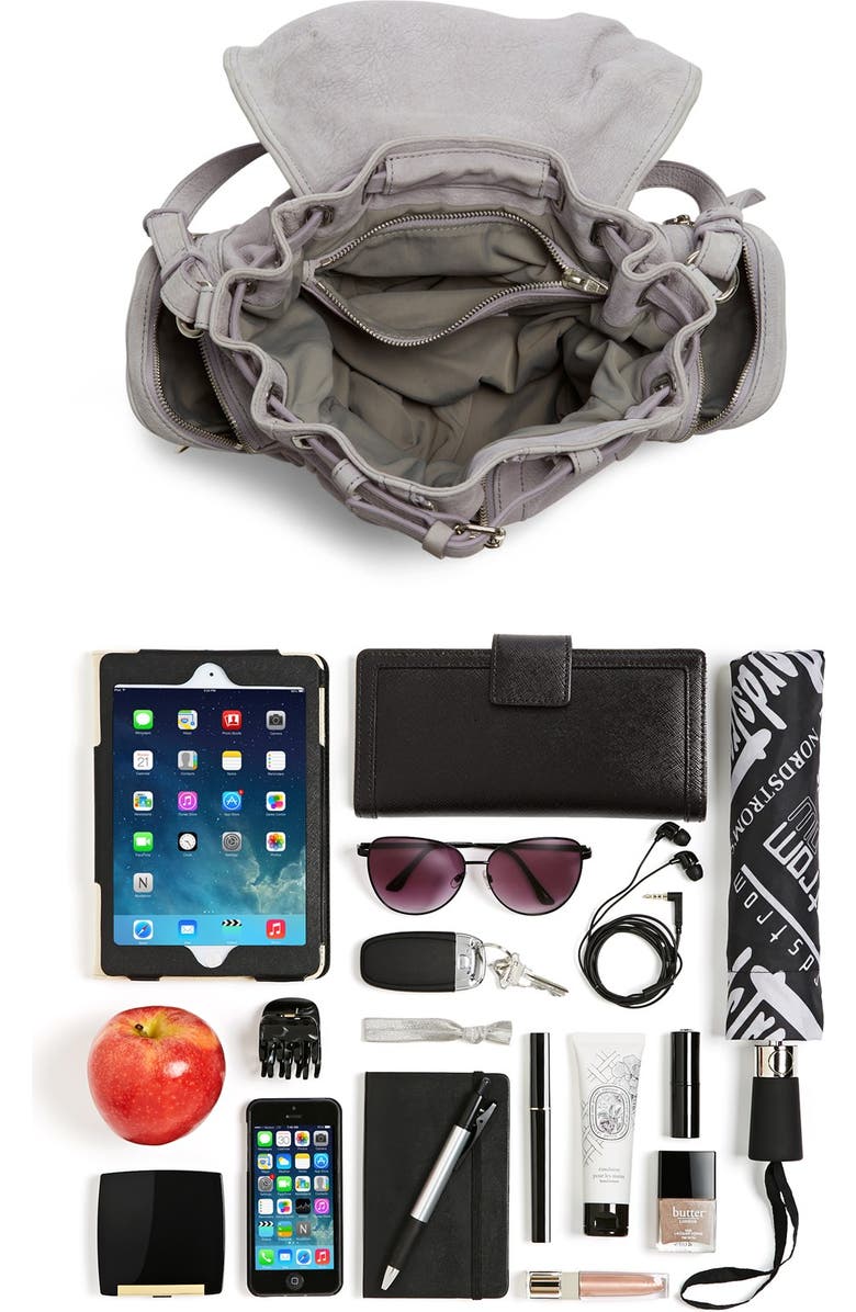 Alexander Wang 'Mini Marti' Leather Backpack, Alternate, color,