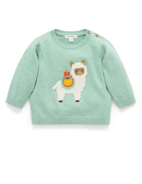 Llama Knit Sweater