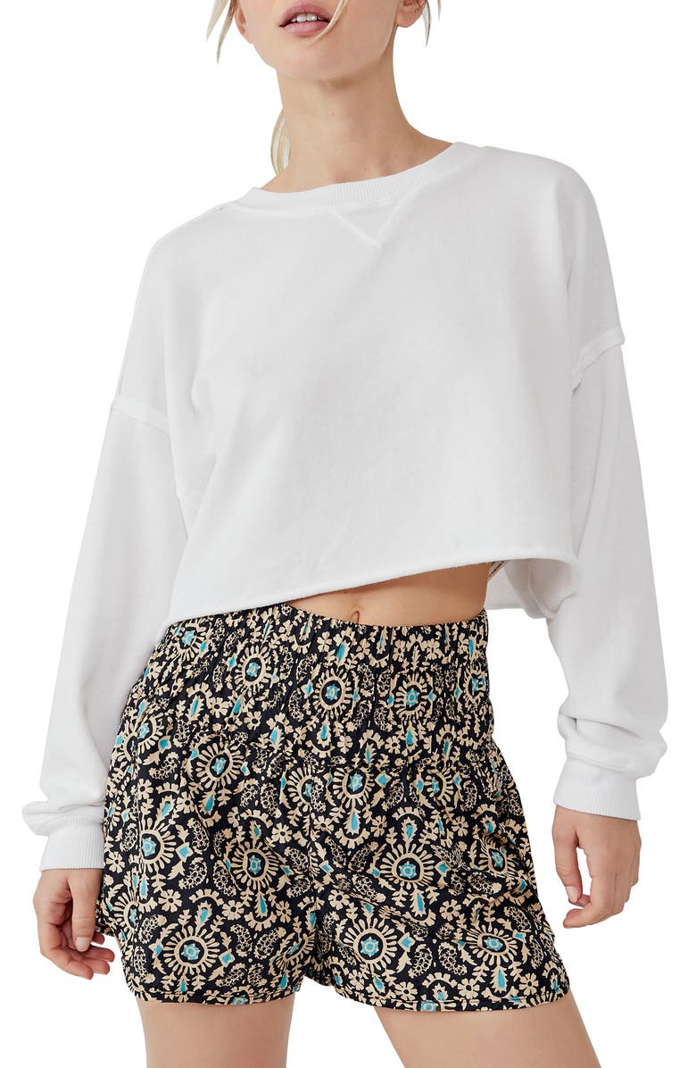 FP Movement by Free People Cut it Out Crop Sweater, Main, color, 