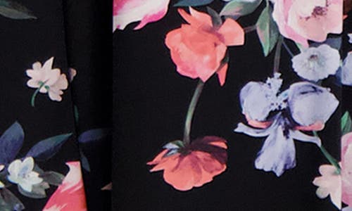 TED BAKER TED BAKER FLORAL JERSEY MIDI DRESS