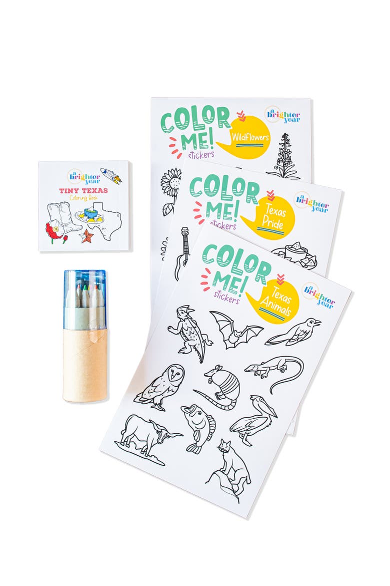 Color You Own Tiny Texas Creative Activity Bundle, Main, color, Multicolor