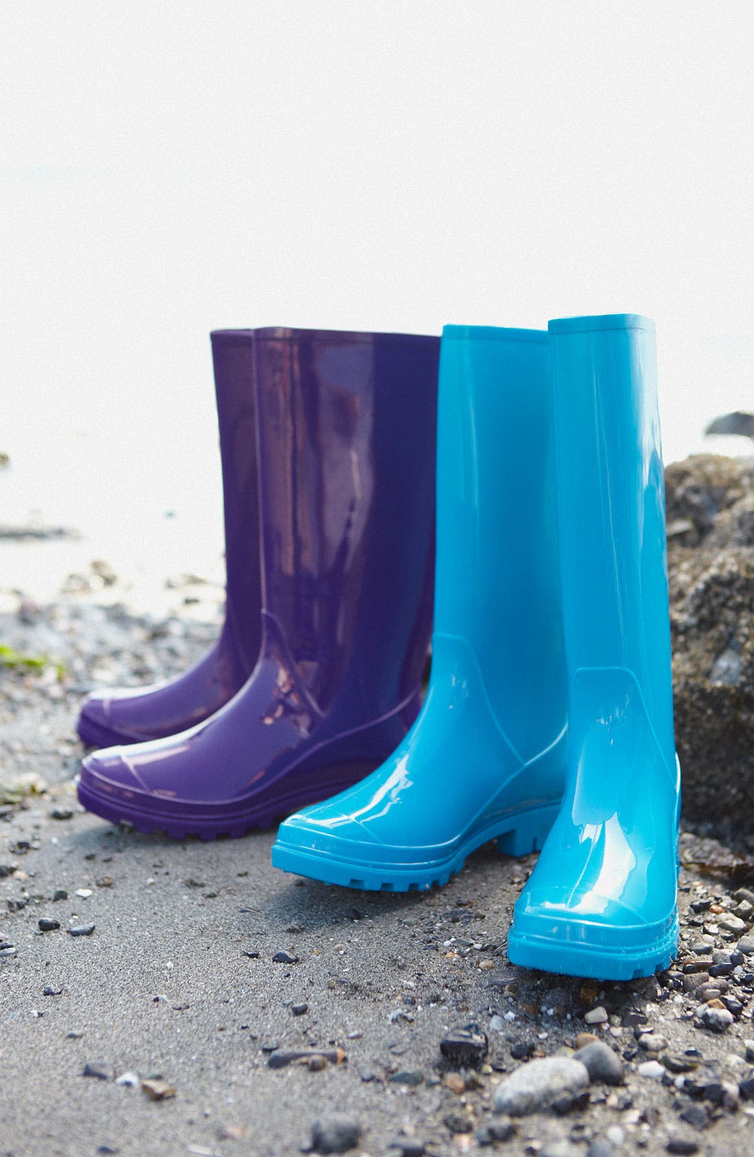 'Typhoon' Rain Boot, Alternate, color, NEON BLUE
