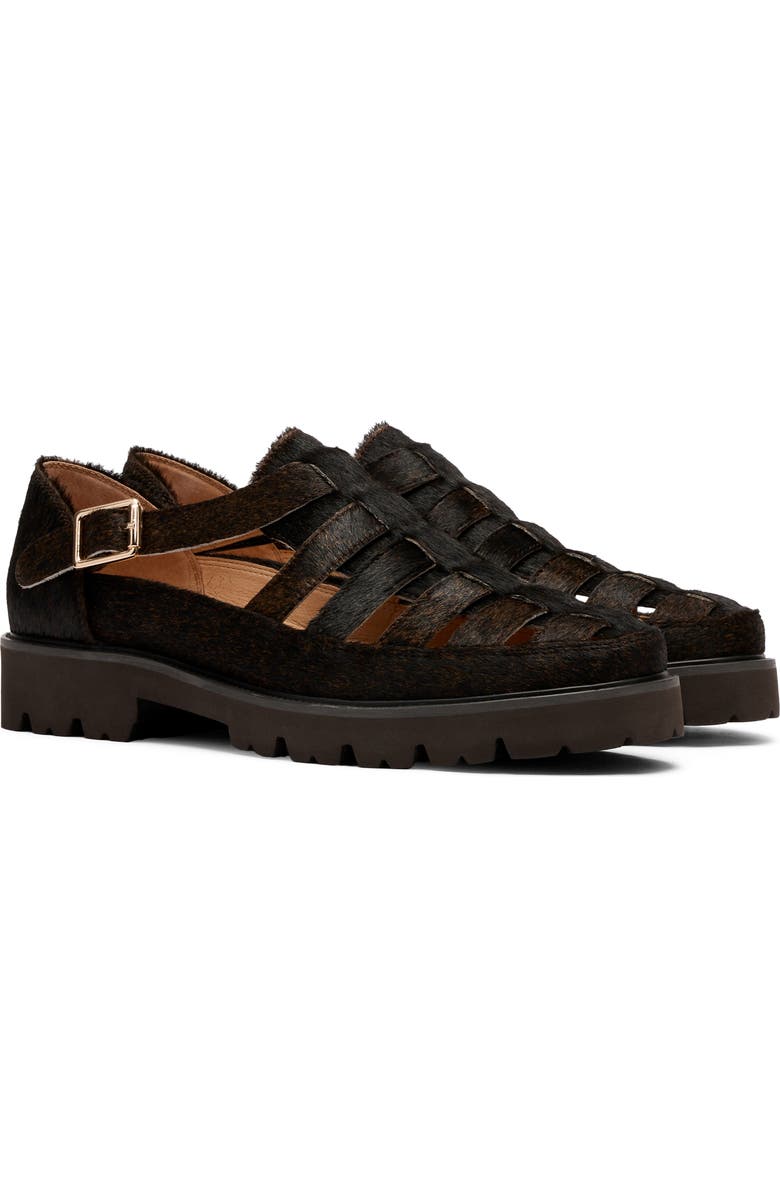 MARC NOLAN Magellan Fisherman Sandal, Main, color, Brown Horse