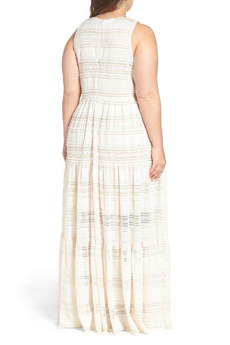 Maxi Dress, Alternate, color, IVORY