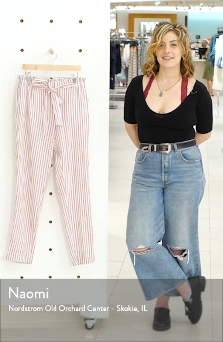 Giavanna Stripe Beach Pants, sales video thumbnail