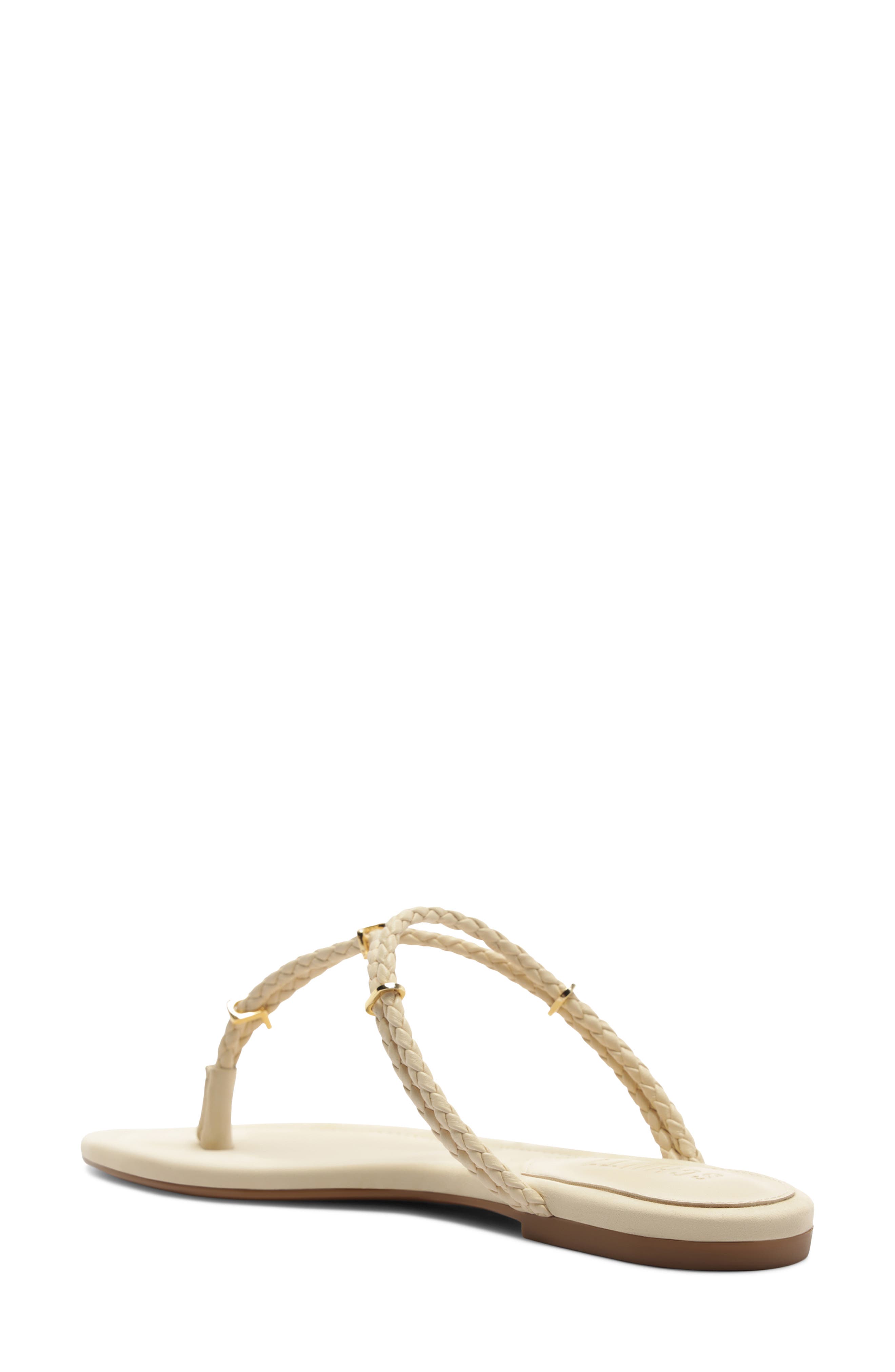 Cordelia Braided Strap Sandal, Alternate, color, EGG SHELL