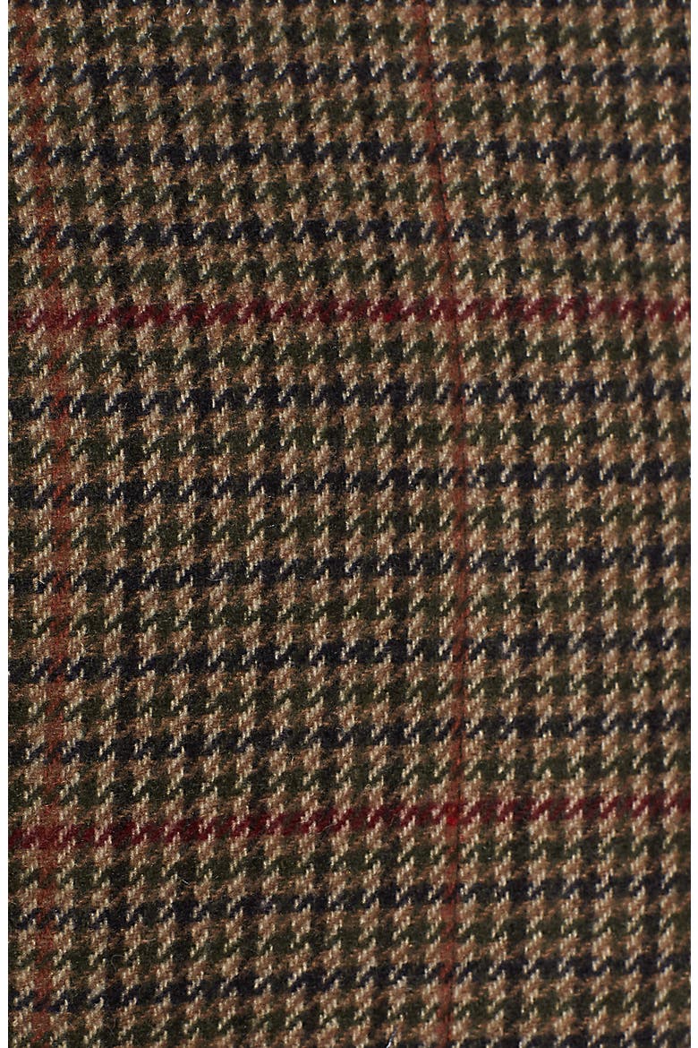 Plaid Topper Coat, Alternate, color, MULTI