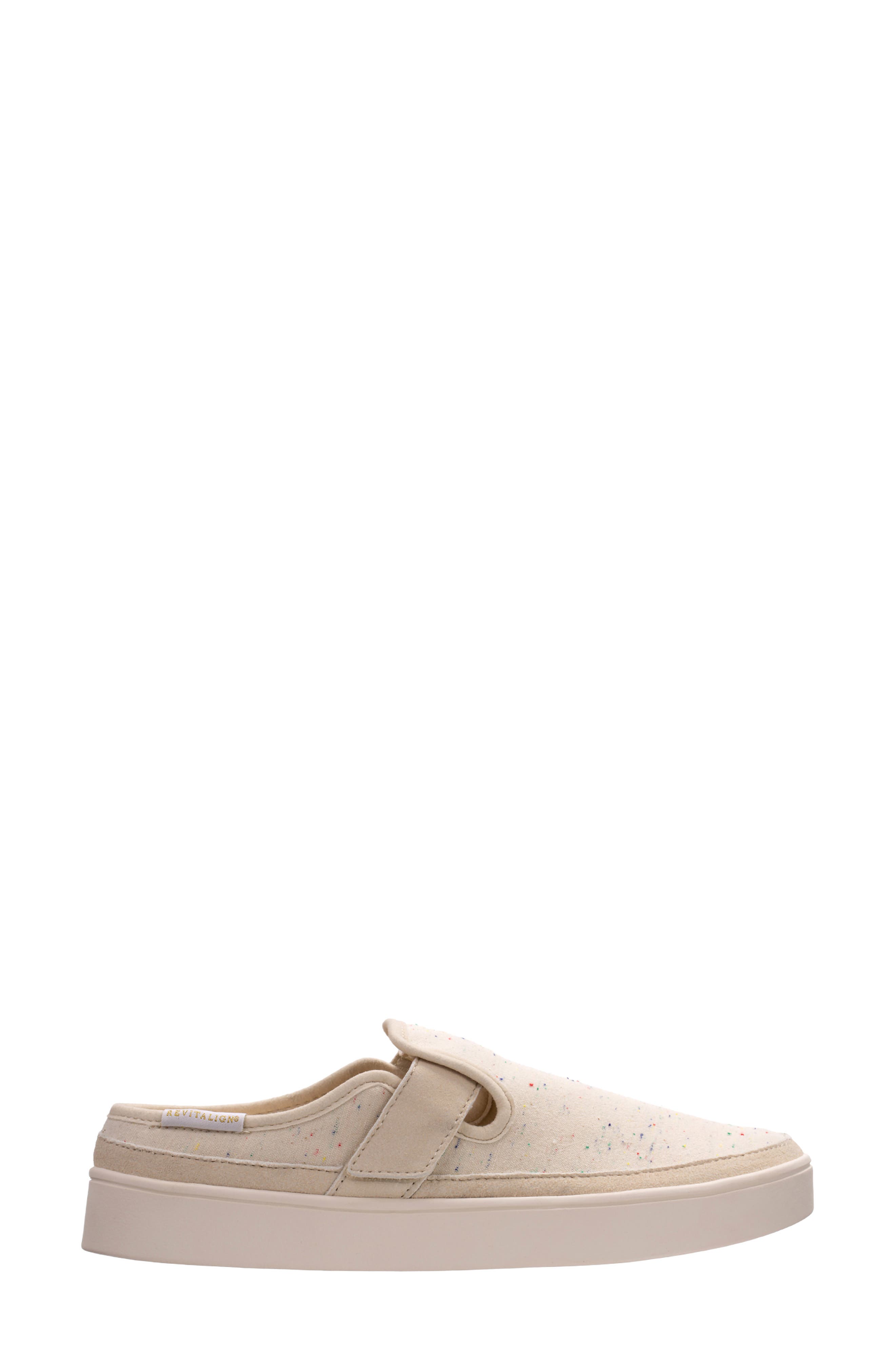 Sunbird Leather Slip-On Mule, Alternate, color, SAND