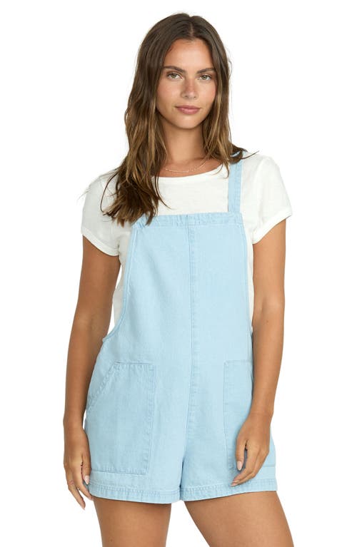 BILLABONG BILLABONG BEACH CRUSH DENIM SHORTALLS
