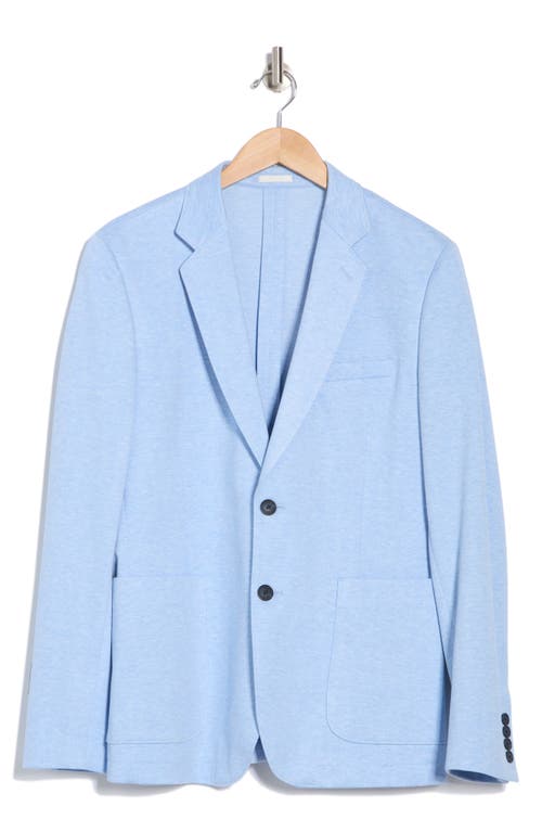 Nordstrom Rack Knit Sport Coat In Blue Light Herring Classico
