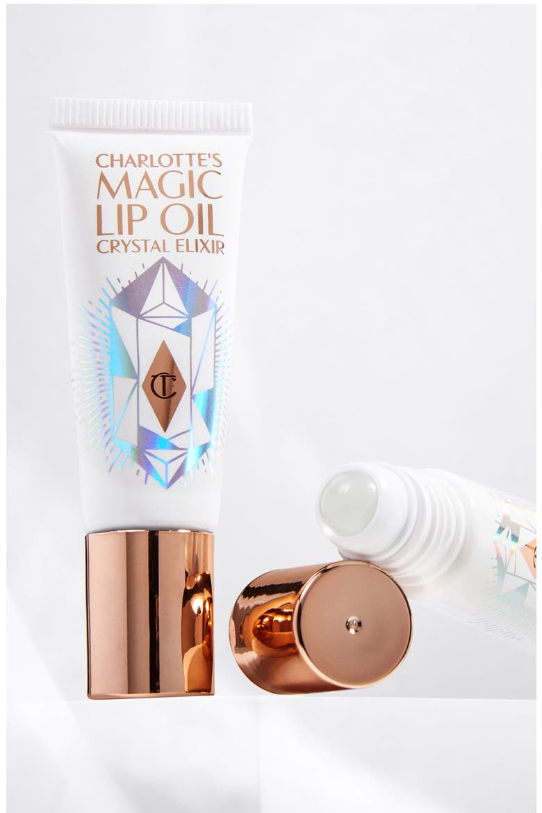 Charlotte's Magic Lip Oil Crystal Elixir, Alternate, color, NO COLOR