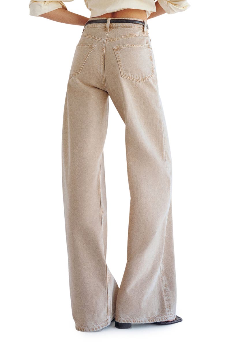 Reformation Cary Wide Leg Jeans, Alternate, color, Petoskey