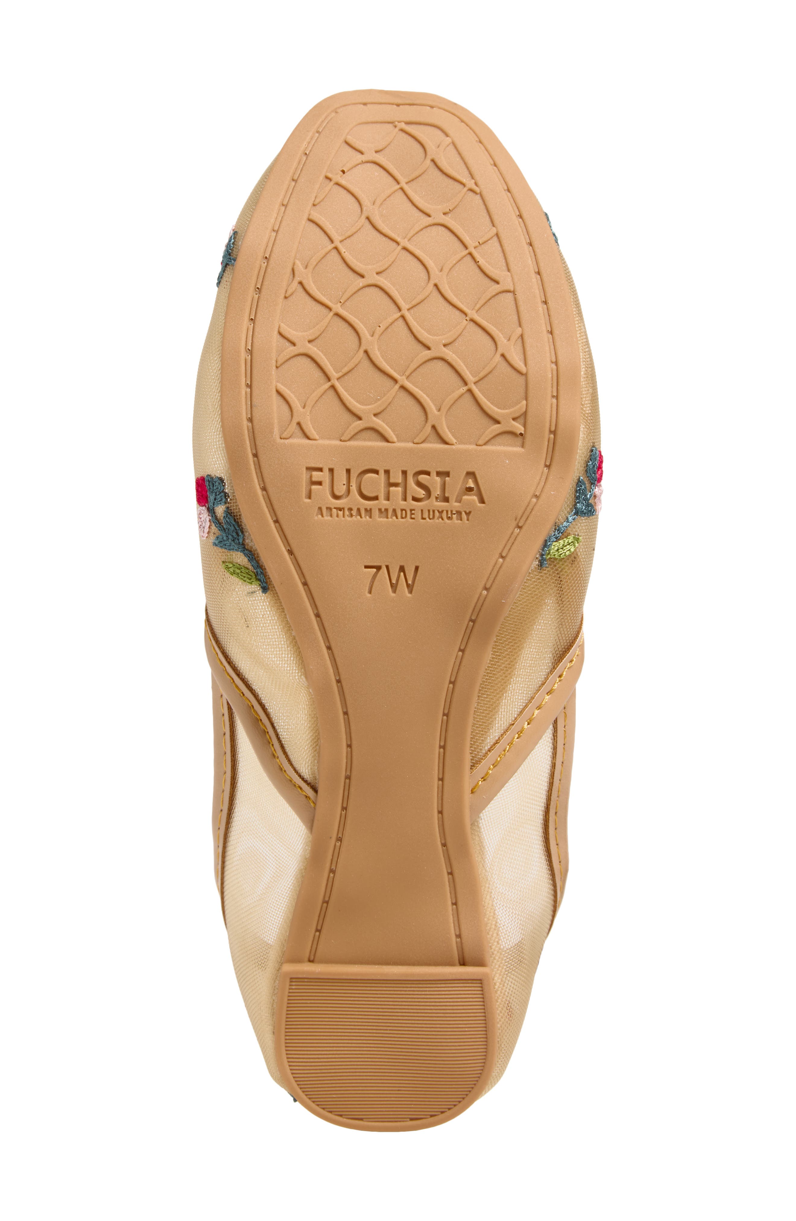 FUCHSIA Lily Mesh Flat, Alternate, color, Light Beige