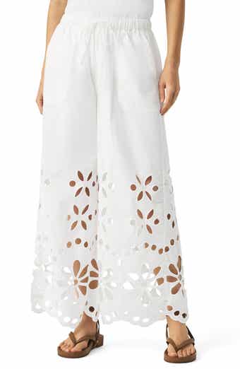 Splendid Emma Cotton Eyelet Pants