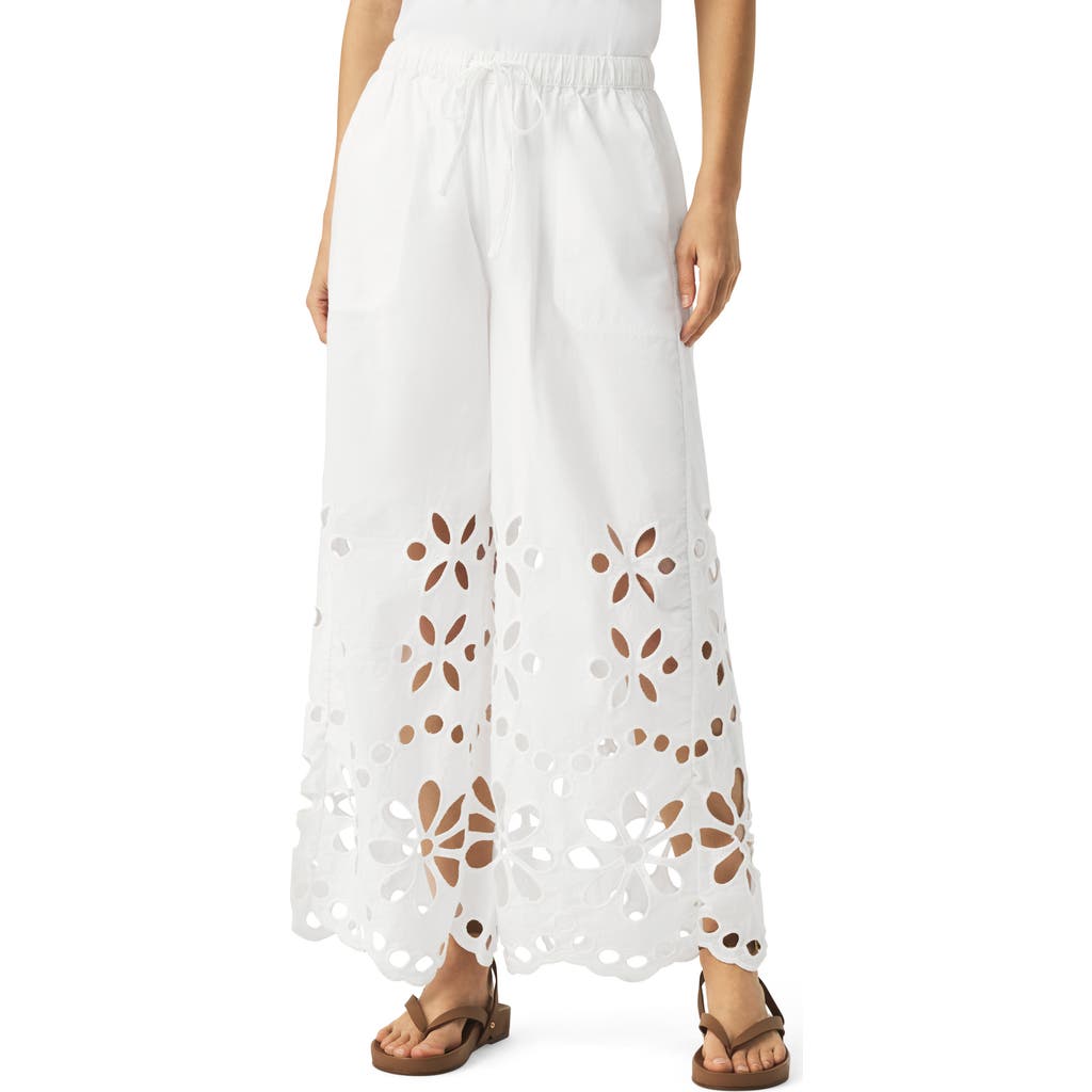 Splendid Emma Cotton Eyelet Pants